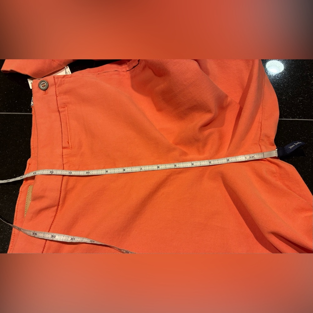 Anthropologie Pilcro Pants The Skipper Side Zip Wide Leg Coral SZ. 30 NWT - Picture 10 of 16